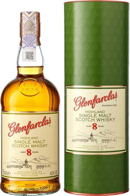 Віскі Glenfarclas 8 y.o. 40% 0.7 л